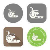 Wheel Chair Vector Icon