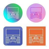 Home Theater Vector Icon