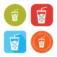 Cold Drink Vector Icon