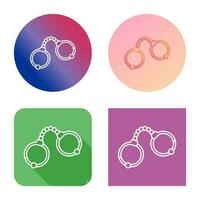 Handcuffs Vector Icon