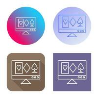 Online Gambling Vector Icon