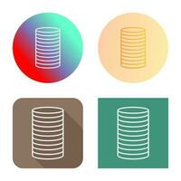 Stack of Coins Vector Icon