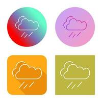 Rain Vector Icon