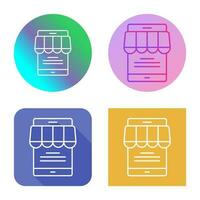 Online Store Vector Icon