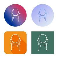 Ancient Chair Vector Icon