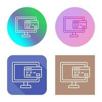 Online Payment Vector Icon