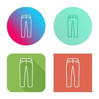 Trousers Vector Icon