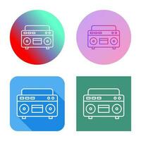 Casette Player Vector Icon