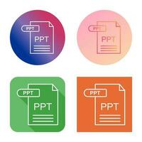 PPT Vector Icon