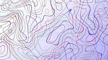 abstract background with line wave video
