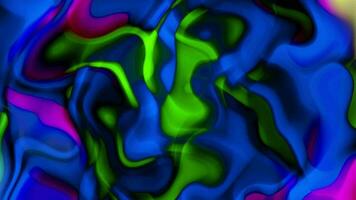 Abstract liquid texture video, fluid motion background graphic with layered texture, thick layer of paint video