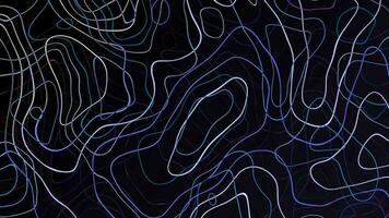 abstract background with line wave video