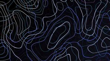 abstract background with line wave video