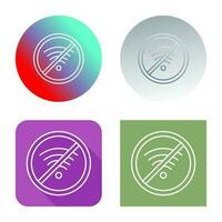 No Wifi Vector Icon