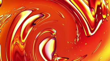 abstract Abstract liquid texture video, fluid motion background graphic with layered texture, thick layer of paint video