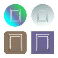 Unique Frame Vector Icon