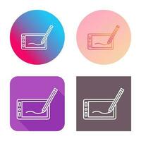 Drawing Tablet Vector Icon