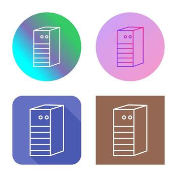 Server Network Vector Icon