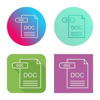 icono de vector de documento