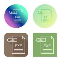 EXE Vector Icon