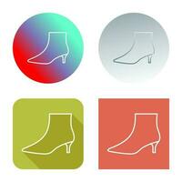 Boots with Heels Vector Icon