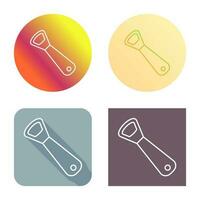 Bottle Opener Vector Icon