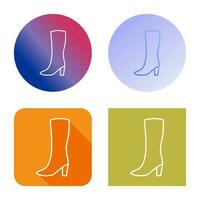 Long Boots Vector Icon