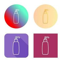 icono de vector de producto cosmético