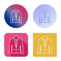 Stylish Jacket Vector Icon