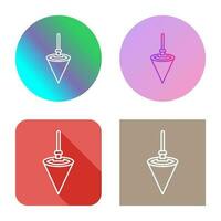 Plumb Bob Vector Icon