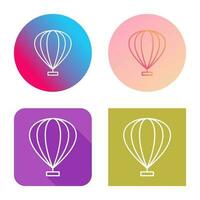 Hot Air Balloon Vector Icon