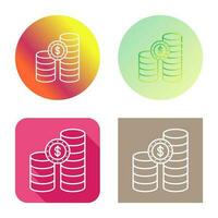 Coins Vector Icon