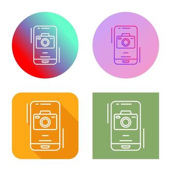 icono de vector de camara