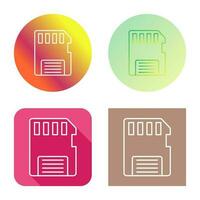 Memory Card Vector Icon