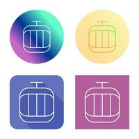 Cable Car Vector Icon