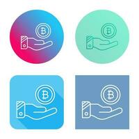 Bitcoin Vector Icon