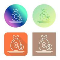 Money Bag Vector Icon