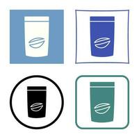 Coffee Bag Vector Icon