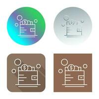 Wallet Vector Icon