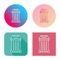 Garbage Vector Icon