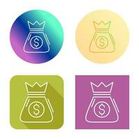 Money Bag Vector Icon