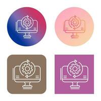 Synchronization Vector Icon