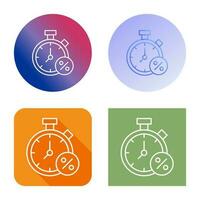 Timer Vector Icon