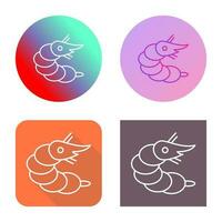 Shrimp Vector Icon