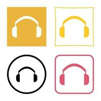 Headphones Vector Icon