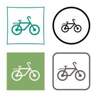 icono de vector de bicicleta