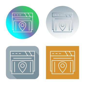 Map Location Vector Icon