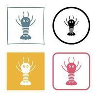 Lobster Vector Icon