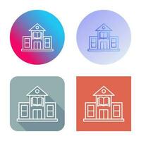 Library Building Vector Icon