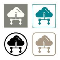 Internet Cloud Vector Icon